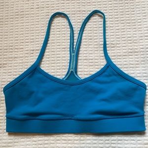 Lululemon:Blue Sports Bra